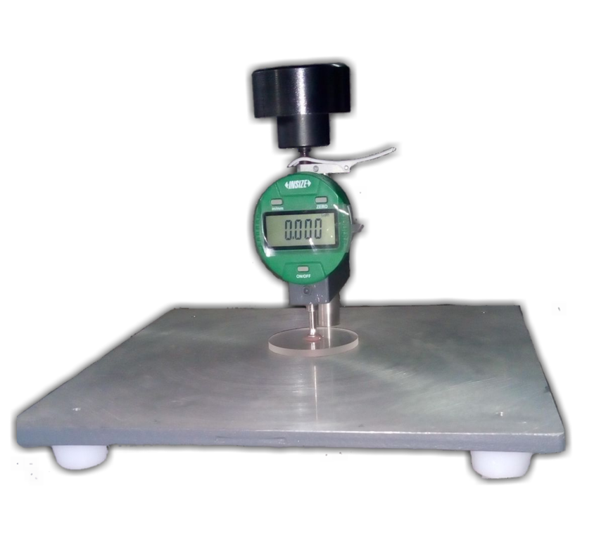 DIGITAL THICKNESS GAUGE - DEAD WEIGHT TYPE - 2 KPA, 20 KPA  - 0.001 X 10 MM - INSIZE - ASTM D5199